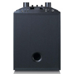 Lenco PA met subwoofer en afneembare tweeterzuil Lenco PA met subwoofer en afneembare tweeterzuil