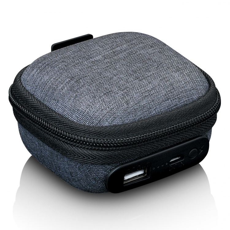 Lenco Koffer met ingebouwde powerbank Grijs Lenco Koffer met ingebouwde powerbank Grijs