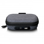 Lenco Koffer met ingebouwde powerbank Grijs Lenco Koffer met ingebouwde powerbank Grijs