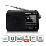 Lenco Draagbare DAB+ FM-radio met Bluetooth® 2,4