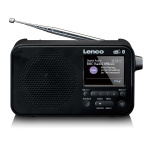 Lenco Draagbare DAB+ FM-radio met Bluetooth® 2,4