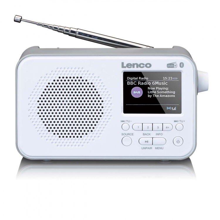 Lenco Draagbare DAB+ FM-radio met Bluetooth® 2,4