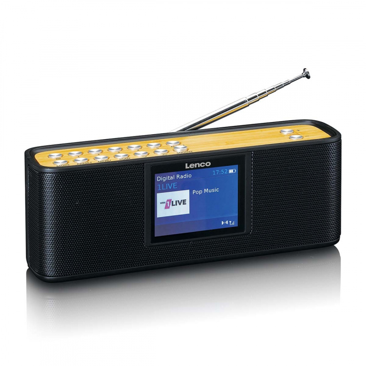 Lenco DAB/FM met 2,4 Lenco DAB/FM met 2,4