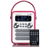 Lenco Draagbare DAB+ FM-radio met Bluetooth® en AUX-ingang, oplaadbare batterij Wit Lenco Draagbare DAB+ FM-radio met Bluetooth® en AUX-ingang, oplaadbare batterij Wit