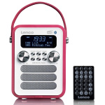 Lenco Draagbare DAB+ FM-radio met Bluetooth® en AUX-ingang, oplaadbare batterij Wit Lenco Draagbare DAB+ FM-radio met Bluetooth® en AUX-ingang, oplaadbare batterij Wit
