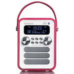Lenco Draagbare DAB+ FM-radio met Bluetooth® en AUX-ingang, oplaadbare batterij Wit Lenco Draagbare DAB+ FM-radio met Bluetooth® en AUX-ingang, oplaadbare batterij Wit