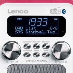 Lenco Draagbare DAB+ FM-radio met Bluetooth® en AUX-ingang, oplaadbare batterij Wit Lenco Draagbare DAB+ FM-radio met Bluetooth® en AUX-ingang, oplaadbare batterij Wit