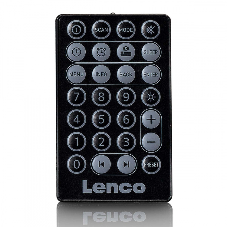 Lenco Draagbare DAB+ FM-radio met Bluetooth® en AUX-ingang, oplaadbare batterij Taupe