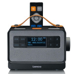 Lenco Draagbare FM/DAB+ radio met grote knoppen en  Lenco Draagbare FM/DAB+ radio met grote knoppen en