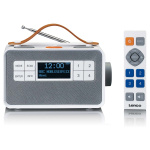 Lenco Draagbare FM/DAB+ radio met grote knoppen en 