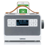 Lenco Draagbare FM/DAB+ radio met grote knoppen en 