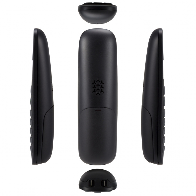 Profoon Draadloze telefoon met 3 handsets Zwart