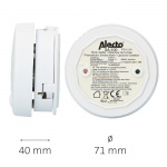 Alecto Mini rookmelder 5 jaar batterij 2-pack Wit Alecto Mini rookmelder 5 jaar batterij 2-pack Wit