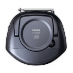 Lenco Draagbare internetradio met DAB+/FM, Bluetooth®, CD-speler en groot LCD-kleurenscherm Zwart