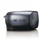 Lenco Draagbare internetradio met DAB+/FM, Bluetooth®, CD-speler en groot LCD-kleurenscherm Zwart