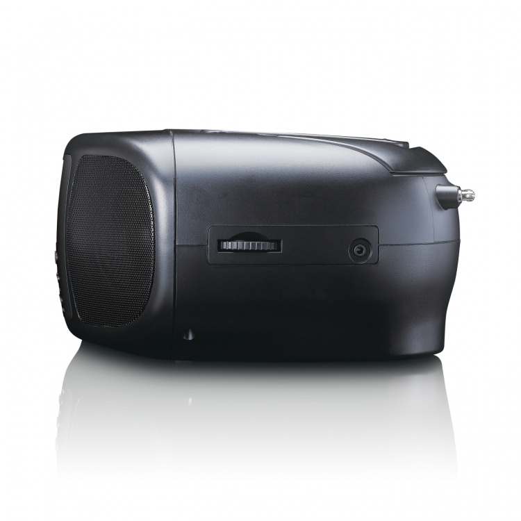 Lenco Draagbare internetradio met DAB+/FM, Bluetooth®, CD-speler en groot LCD-kleurenscherm Zwart