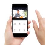 Alecto Slimme Wi-Fi-deurbel met camera, geschikt voor domotica Zwart