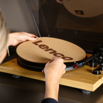 Lenco Draaitafelslipmat van kurk