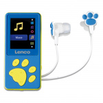 Lenco MP3/MP4-speler met 8 GB geheugen Blauw Lenco MP3/MP4-speler met 8 GB geheugen Blauw