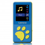 Lenco MP3/MP4-speler met 8 GB geheugen Blauw Lenco MP3/MP4-speler met 8 GB geheugen Blauw