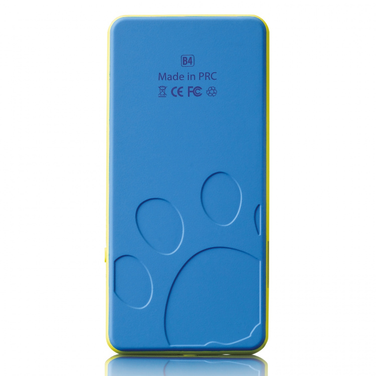 Lenco MP3/MP4-speler met 8 GB geheugen Blauw Lenco MP3/MP4-speler met 8 GB geheugen Blauw