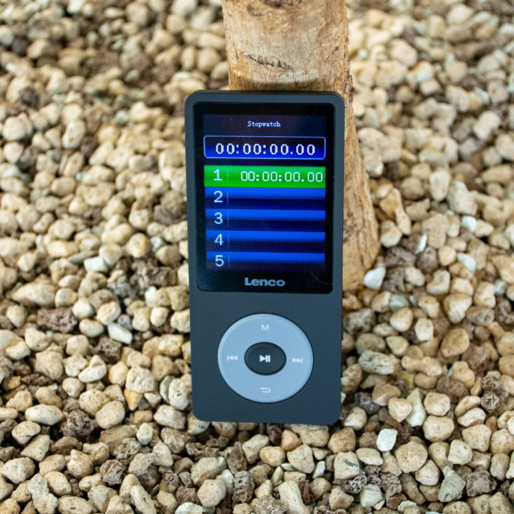 Lenco MP3/MP4-speler met Bluetooth® en 8 GB intern geheugen Zwart