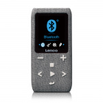 Lenco MP3/MP4-speler met Bluetooth® 8 GB Micro SD-kaart Grijs