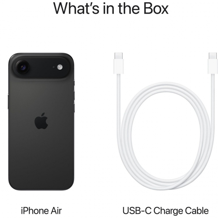 Apple iPhone Air 256 GB Space Zwart