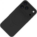 Celly Cromomag Zacht rubberen MagSafe hoesje geschikt voor iPhone 17 Pro Max Zwart Celly Cromomag Zacht rubberen MagSafe hoesje geschikt voor iPhone 17 Pro Max Zwart