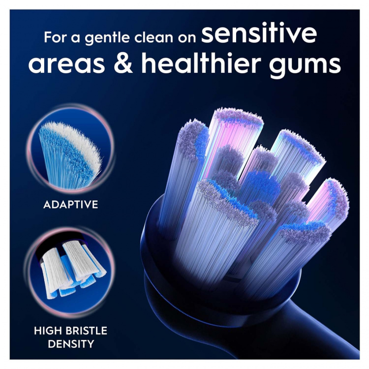 Oral B Opzetborstel iO Gentle Care Zwart 6st