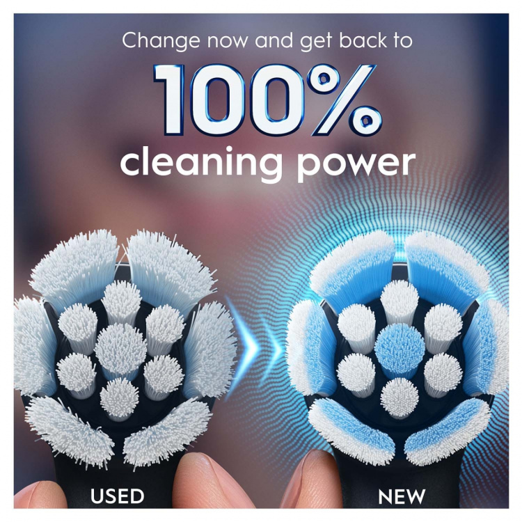 Oral B Opzetborstel iO Gentle Care Zwart 6st