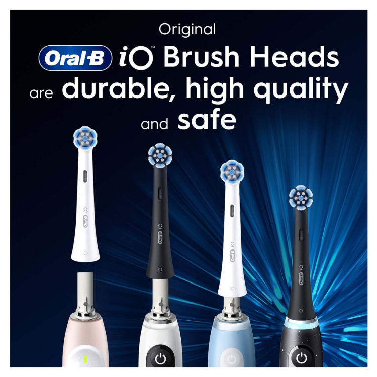 Oral B Opzetborstel iO Gentle Care Zwart 6st
