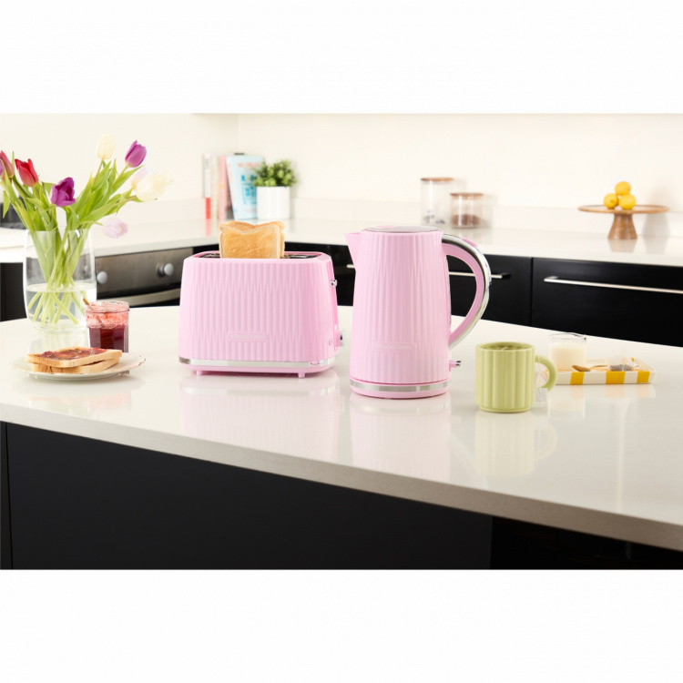 Russell Hobbs Set Eden Waterkoker & Broodrooster Framboos
