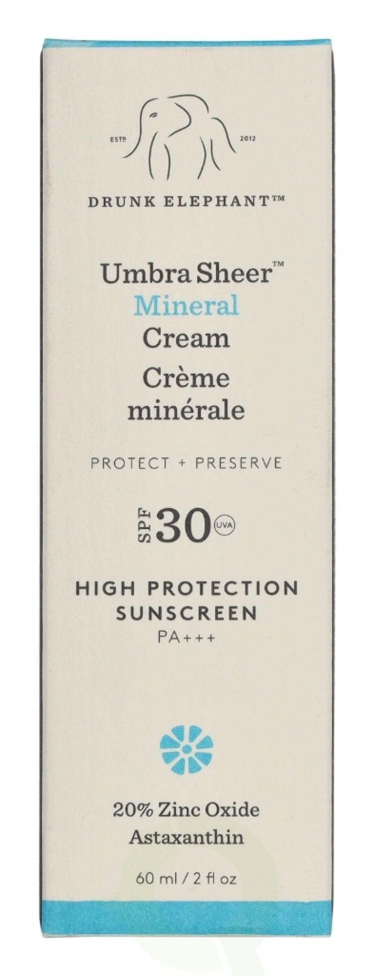 Drunk Elephant Umbra Sheer Mineral Cream 60 ml