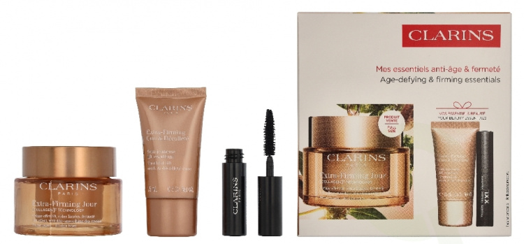 Clarins Extra-Firming Set 68 ml Day Cream 50ml/Cream 15ml/Mascara 3ml