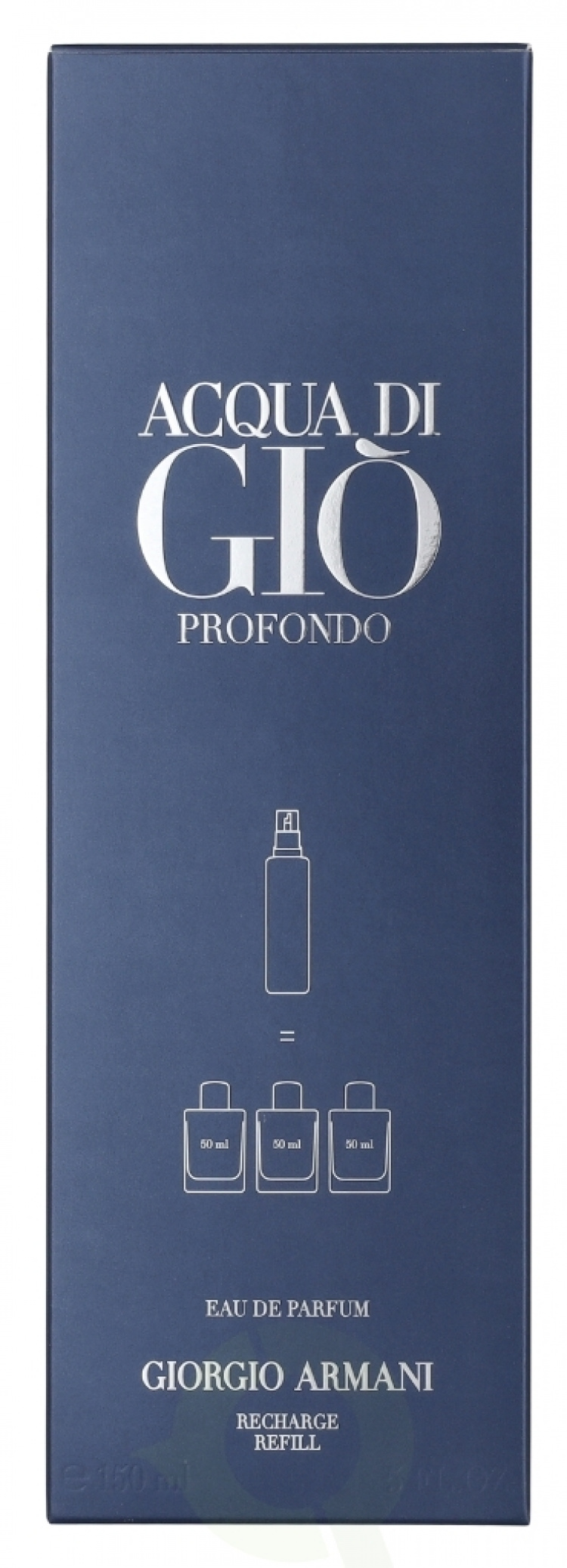 Armani Acqua Di Gio Profondo Edp Spray Refill 150 ml