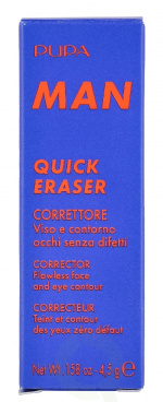 Pupa Milano Pupa Man Concealer Quick Eraser 4.5 g #001 Light Medium