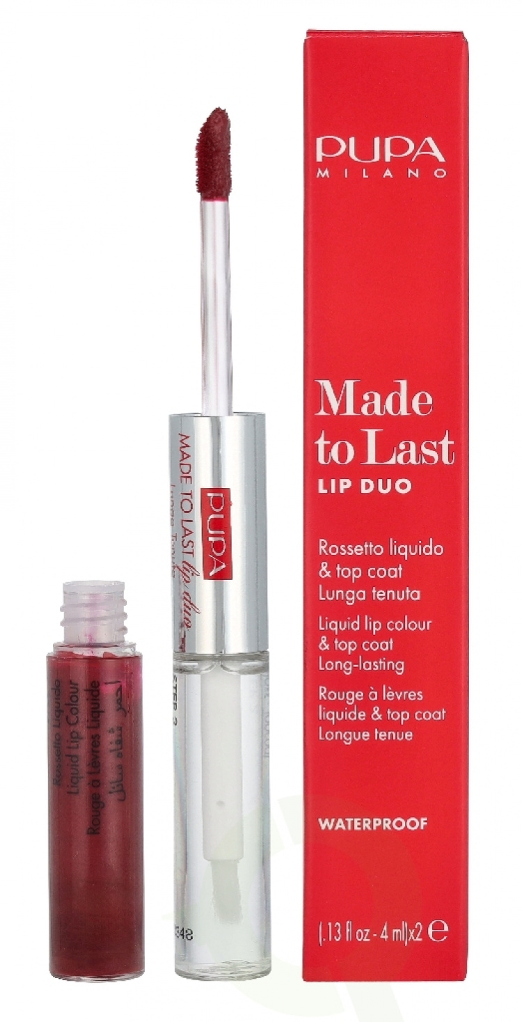 Pupa Milano Pupa Made to Last Lip Duo Lipstick 8 ml #005 Deep Ruby