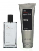 Collistar Uomo Acqua Attiva Giftset 350 ml Acqua Attiva Edt Spray 100 ml / Acqua Attiva Shampoo 250 ml