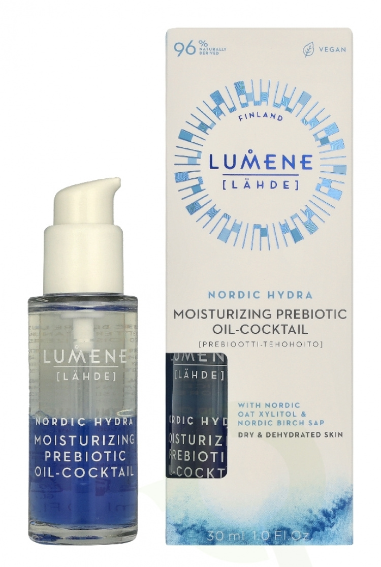 Lumene Nordic Hydra Face Moisturizing Prebiotic Oil-Cocktail 30 ml
