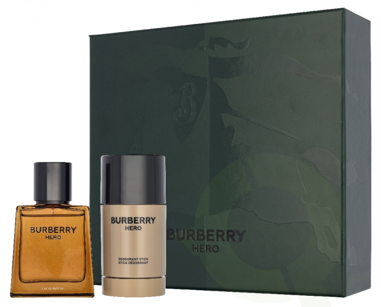 Burberry Hero Giftset 125 ml Edp Spray 50ml/Deo Stick 75ml