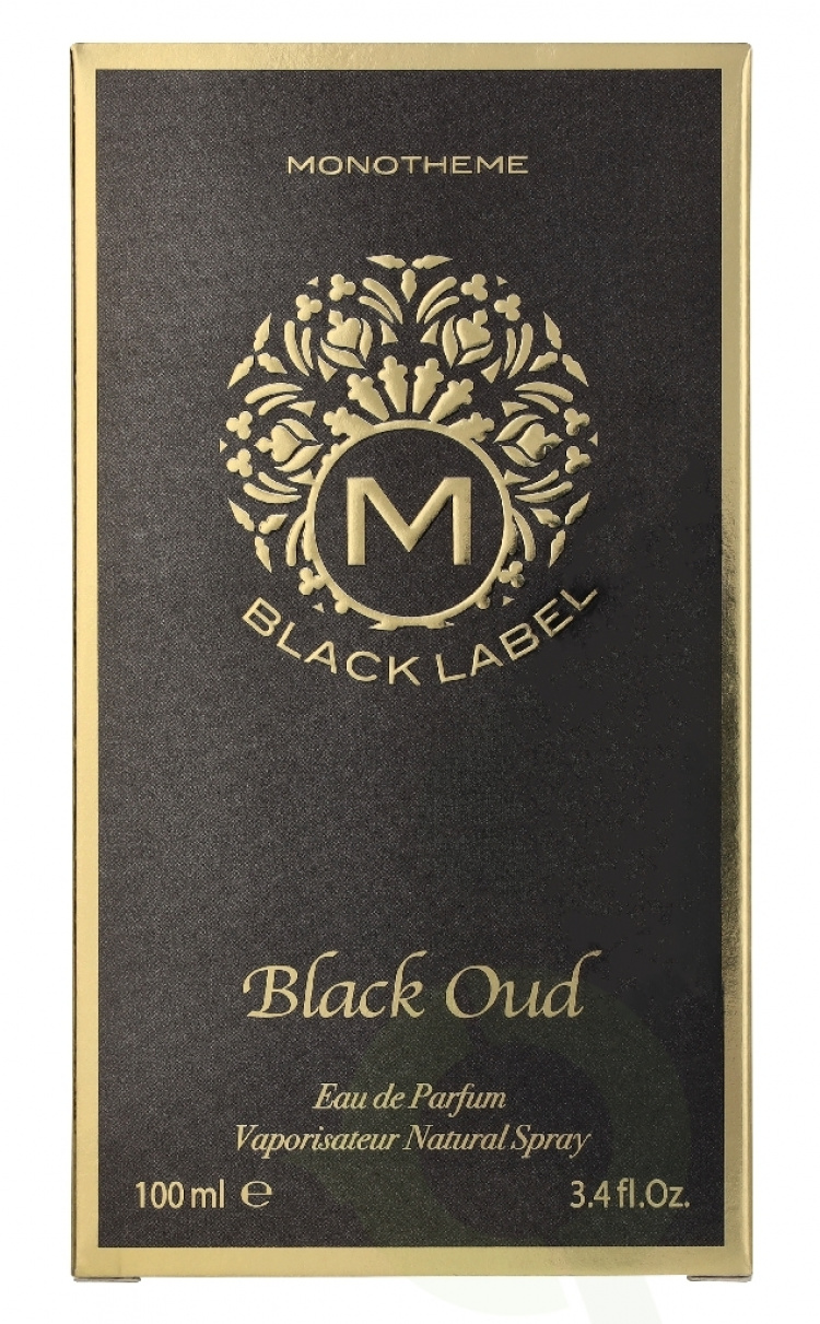 Monotheme Venezia Black Label Black Oud Edp Spray 100 ml