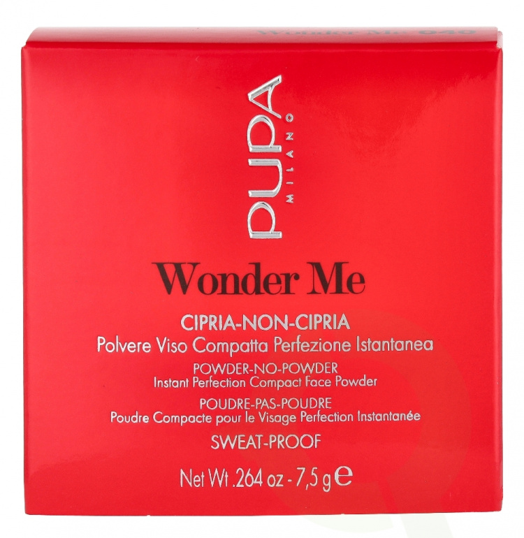 Pupa Milano Pupa Wonder Me Compact Face Powder 7.5 g #040 Sand