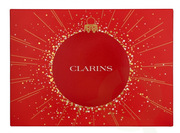 Clarins Aroma Set 160 ml Tonic Treatment Oil 100 ml / Exfoliating Body Scrub 30 ml / Tonic Hydrating Oil-Balm 30 ml / Large Pouch