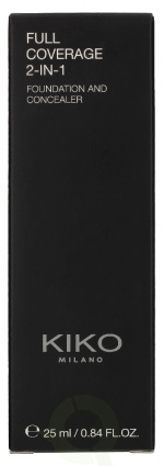 Kiko Milano Full Coverage 2 In 1 Foundation & Concealer 25 ml N35