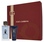 Dolce & Gabbana K Giftset 200 ml Edt Spray 100ml/After Shave Balm 50ml/Shower Gel 50ml