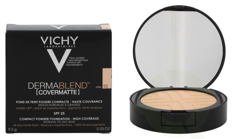 Vichy Dermablend Covermatte Compact Powder SPF25 9.5 g #15 Opal