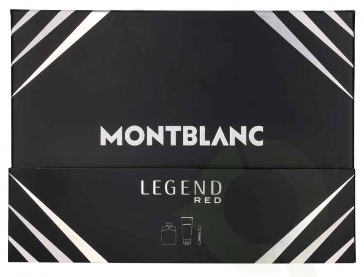 Mont Blanc Legend Red Giftset 207.5 ml Edp Spray 100ml/Edp Spray 7,5ml/All-Over Shower Gel 100ml