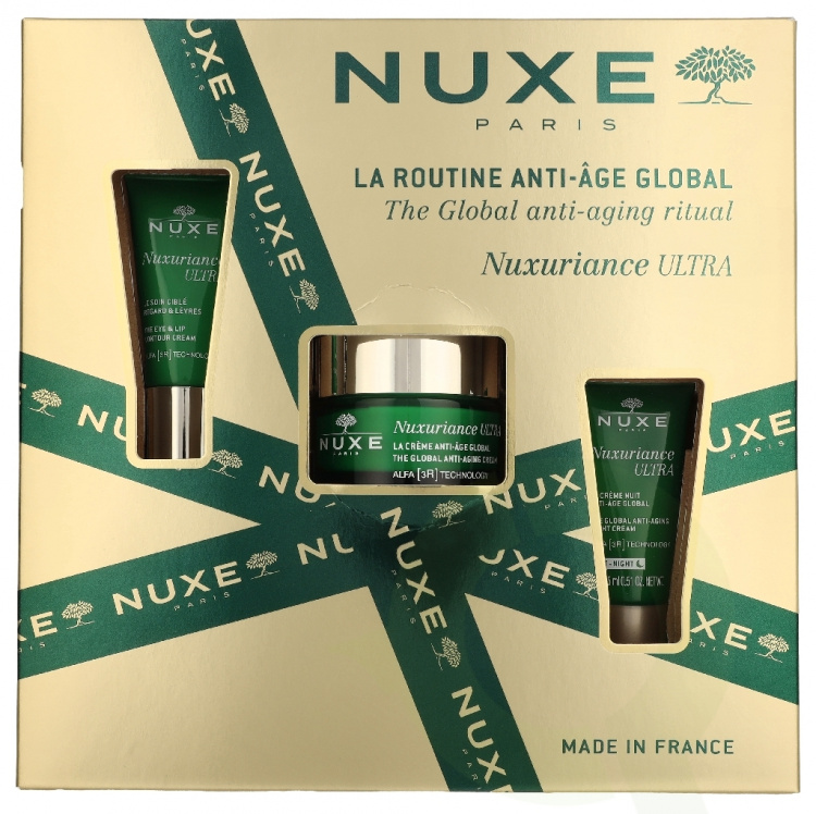 Nuxe Nuxuriance Ultra Set 80 ml Cream 50ml/ Eye 15ml/Night Cream 15ml
