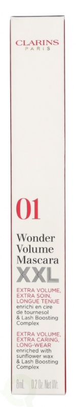 Clarins Wonder Mascara XXL 8 ml #01 Extreme Black